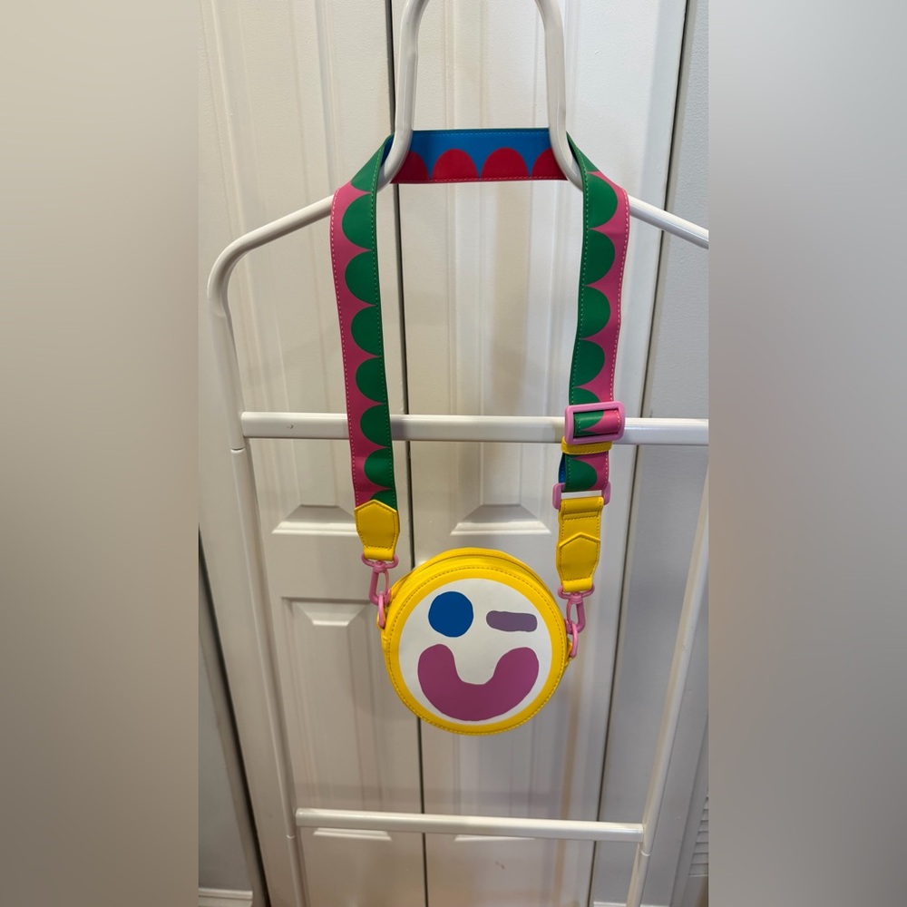 Stella McCartney Kids Circle Bag With Smile Print